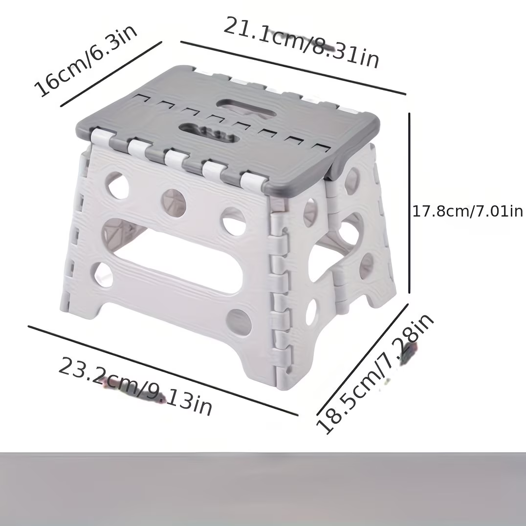 Foldable thickened plastic chair, outdoor fishing stool, folding stool