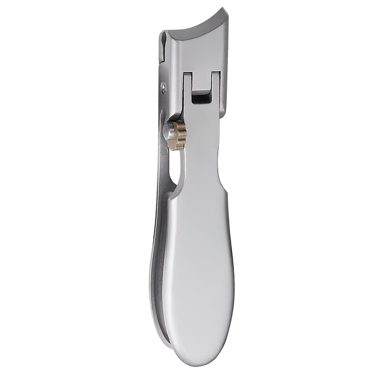 ⏳LAST DAY SALE 50% OFF !!📢Perfect Curved Design | Stainless Steel Nail Clipper | Effortless Grip for Seniors ✨