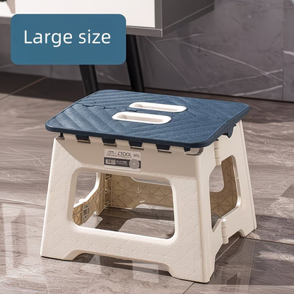 Simple office stool, foldable, easy to store, folding office stool