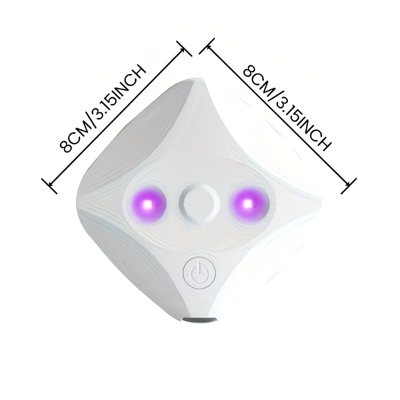 Automatic Toilet UV Sanitizer, Rechargeable Motion Sensor Bowl Cleaner, UVC Ozone Sterilizer for Home Bathroom