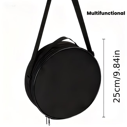 Folding Stool Storage Bag | Durable Black, Polyester Fiber Material