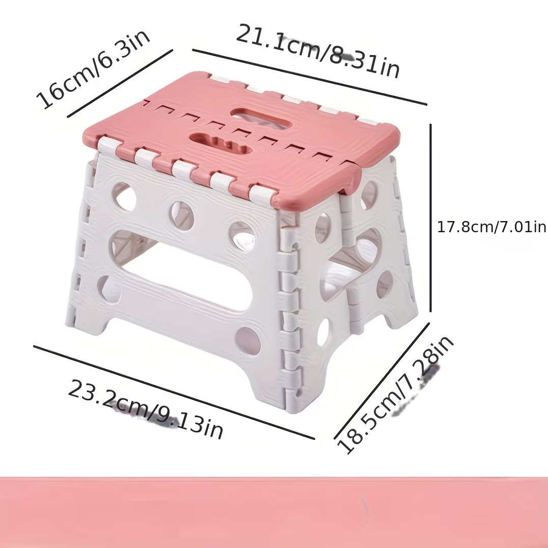 Foldable thickened plastic chair, outdoor fishing stool, folding stool