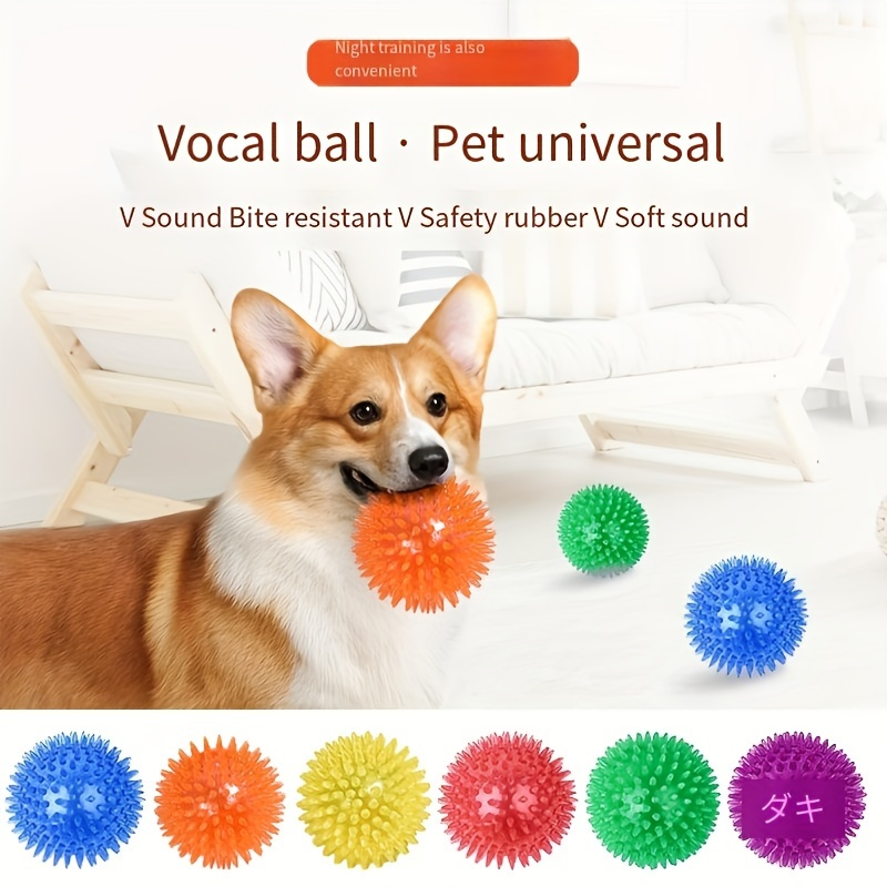 Two-pack of dog toy balls, suitable for medium, large and small dogs, durable.