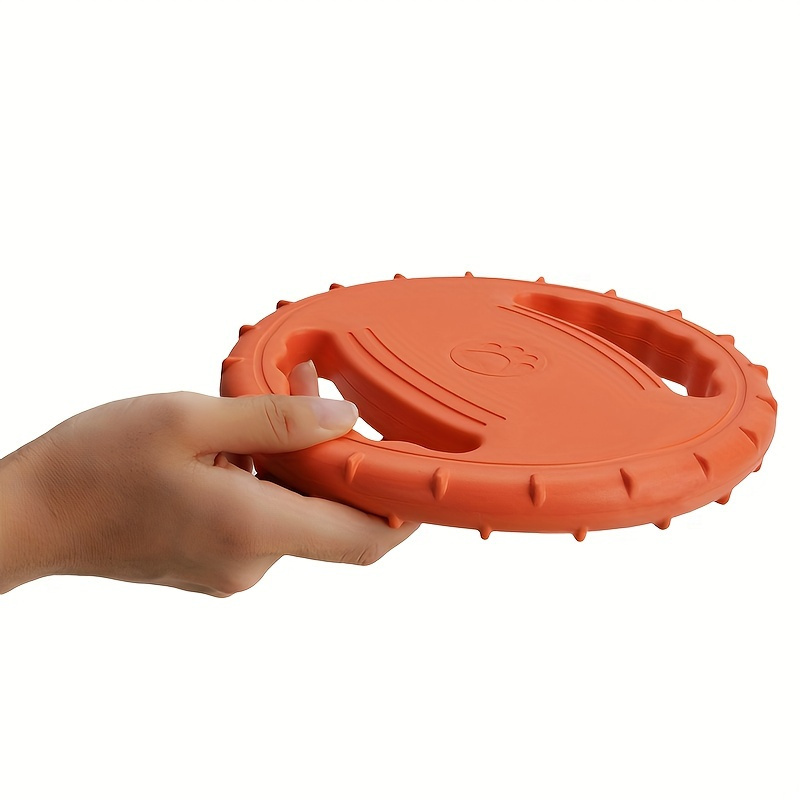 1 non-slip, bite-resistant frisbee - suitable for medium-sized dogs and puppies