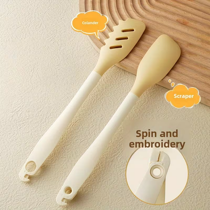 Silicone clips, detachable, heat-resistant and high-temperature resistant three-in-one pliers