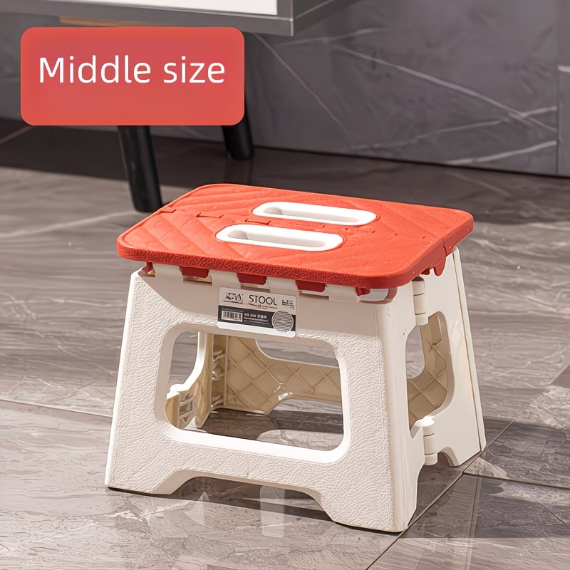 Simple office stool, foldable, easy to store, folding office stool