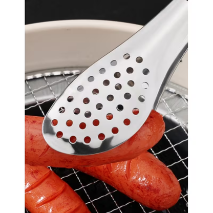 Thickened 304 Stainless Steel Food Clip - Suitable for kitchens, barbecues, and as a non-slip clip.