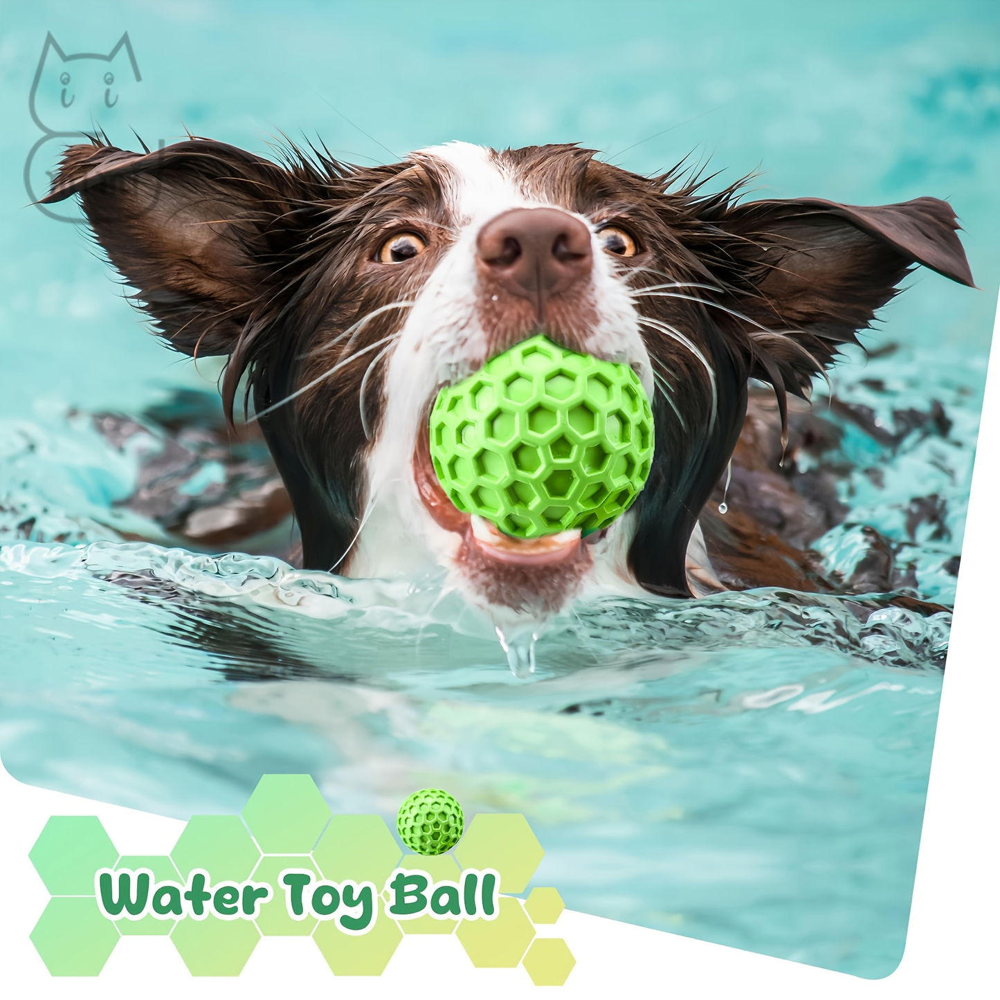 Two-pack of durable dog chew toys with sound function