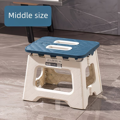 Simple office stool, foldable, easy to store, folding office stool