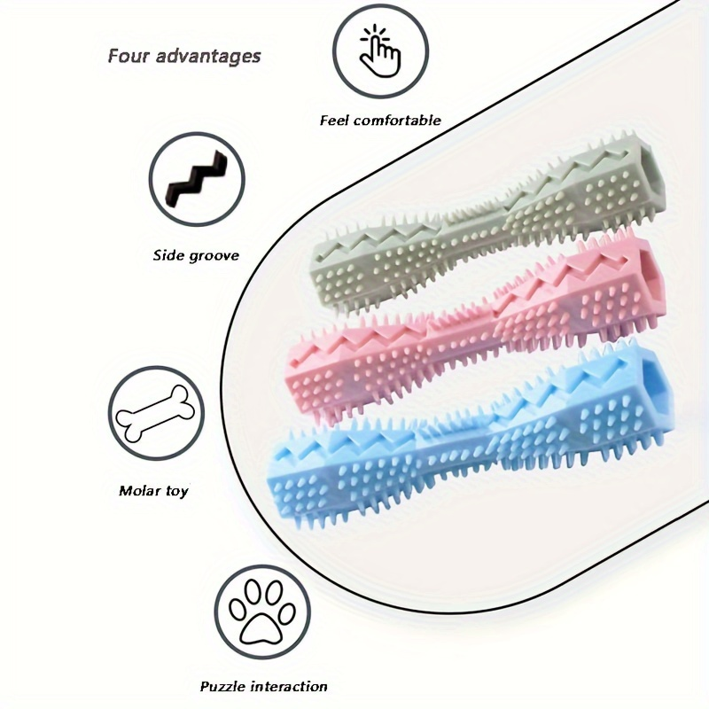 Striped Durable Dog Chewing Stick - Suitable for All Dog Breeds
