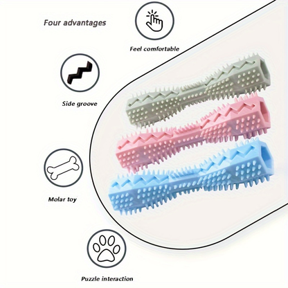 Striped Durable Dog Chewing Stick - Suitable for All Dog Breeds