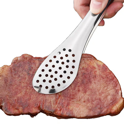 Thickened 304 Stainless Steel Food Clip - Suitable for kitchens, barbecues, and as a non-slip clip.
