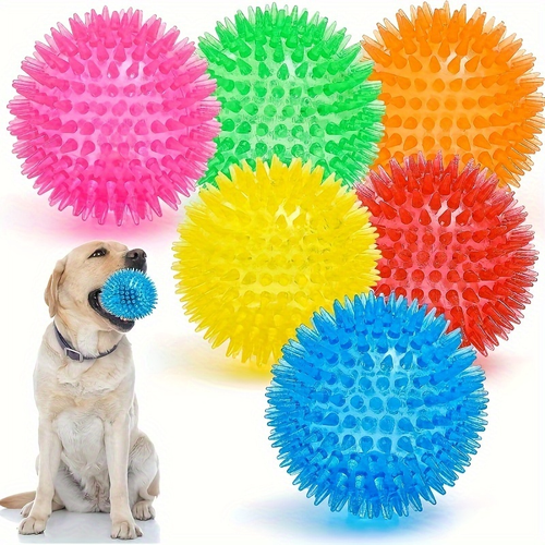 Two-pack of dog toy balls, suitable for medium, large and small dogs, durable.