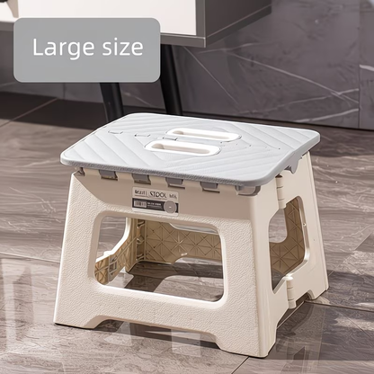 Simple office stool, foldable, easy to store, folding office stool