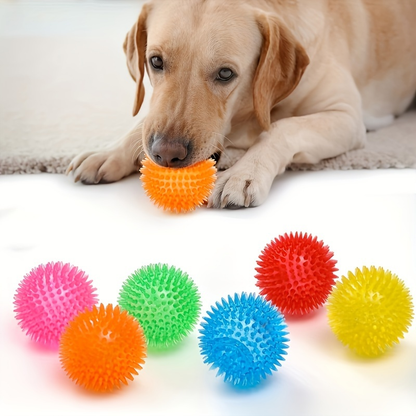 Two-pack of dog toy balls, suitable for medium, large and small dogs, durable.