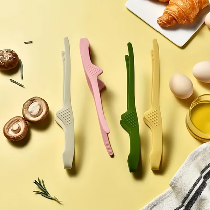 1 Multifunctional Silicone Anti-slip Bread Clip Self-standing Kitchen Tool