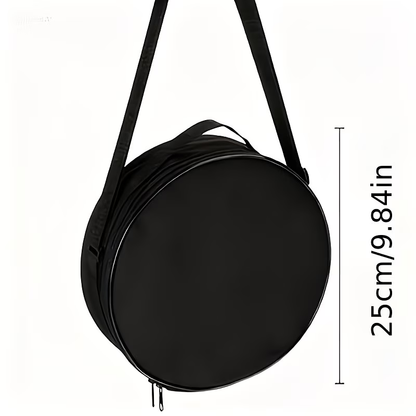 Folding Stool Storage Bag | Durable Black, Polyester Fiber Material