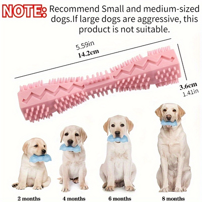 Striped Durable Dog Chewing Stick - Suitable for All Dog Breeds