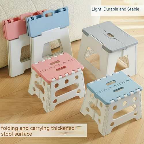 Foldable thickened plastic chair, outdoor fishing stool, folding stool